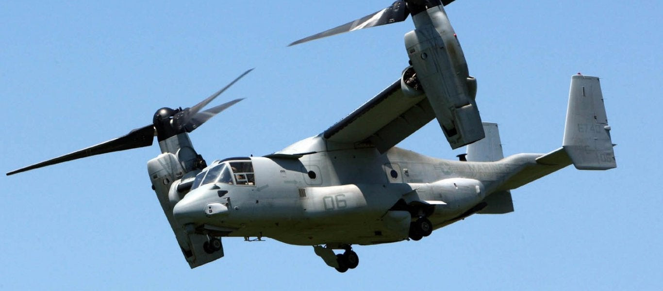 EKTAKTO – Αεροσκάφος MV-22 Osprey των ΗΠΑ συνετρίβη στην Συρία!